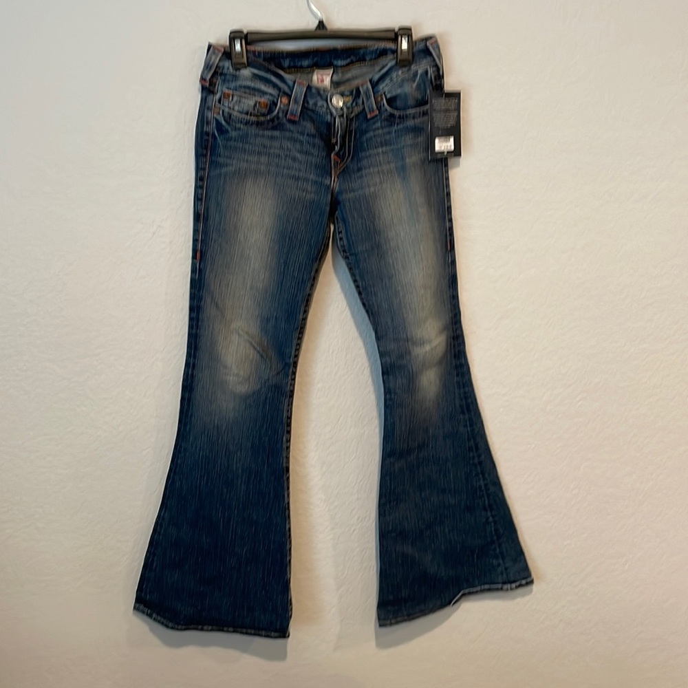 True Religion Carrie bell bottoms Jeans